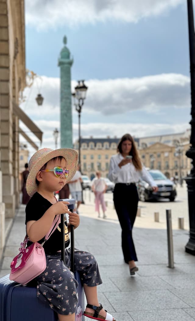 Golden Moments in Place Vendôme: Paris, August 2025